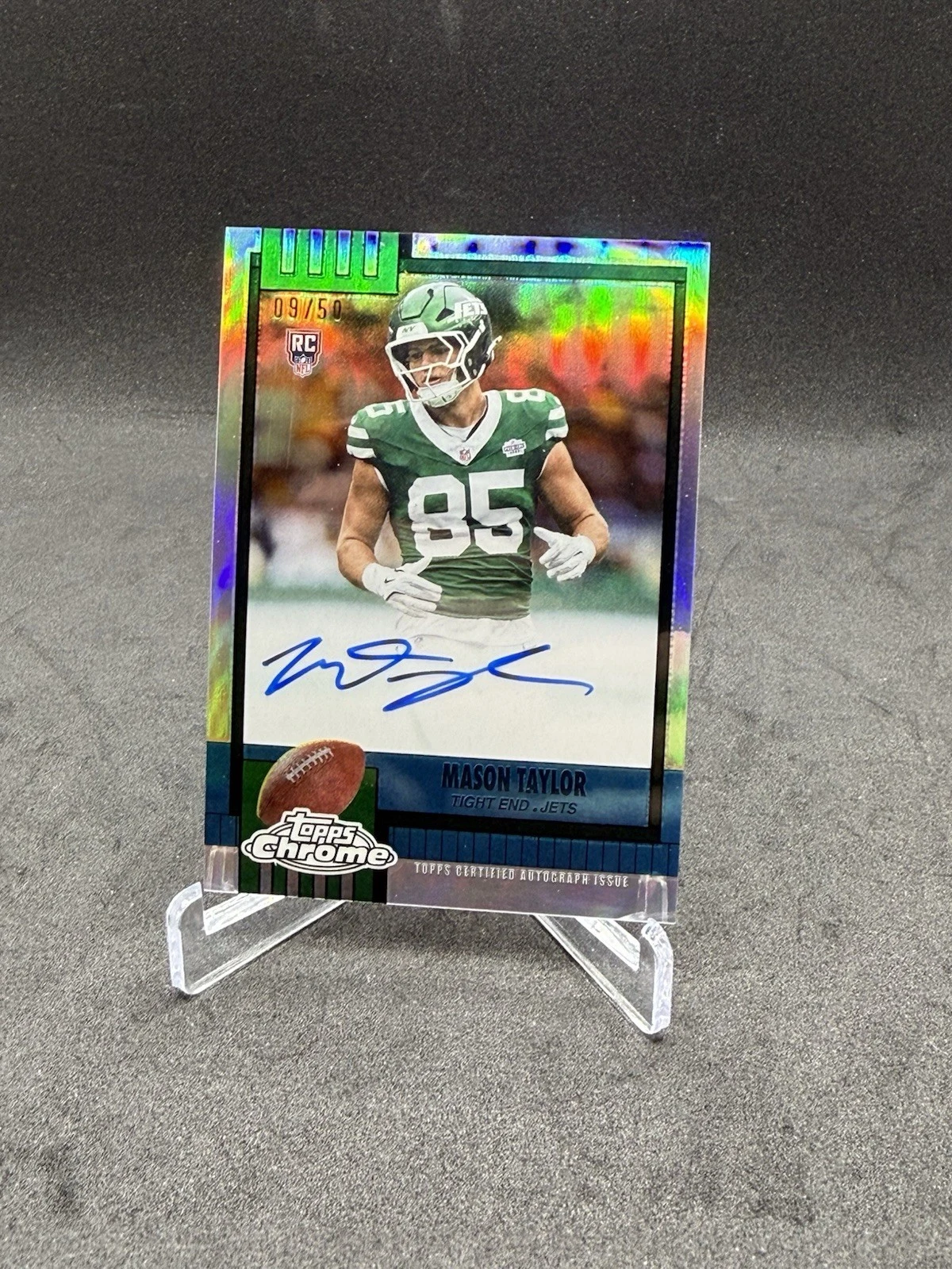 Mason Taylor 2025 Topps Chrome Football card