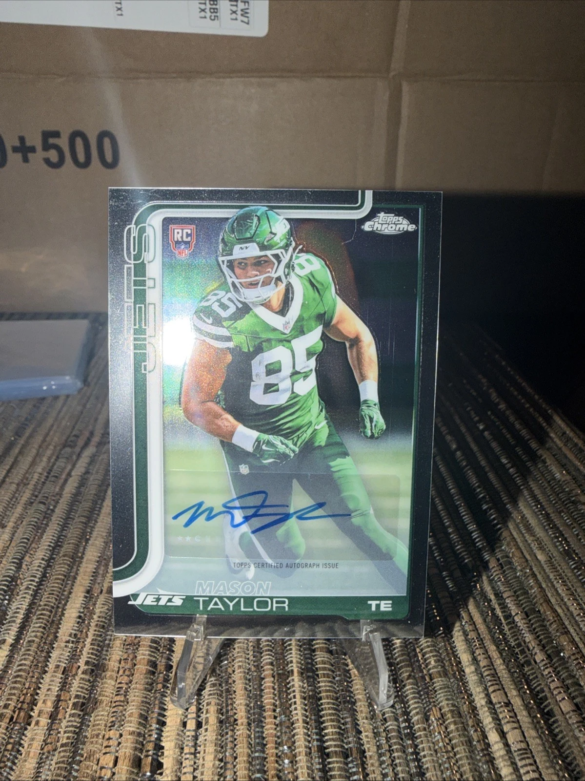 Mason Taylor 2025 Topps Chrome Football card