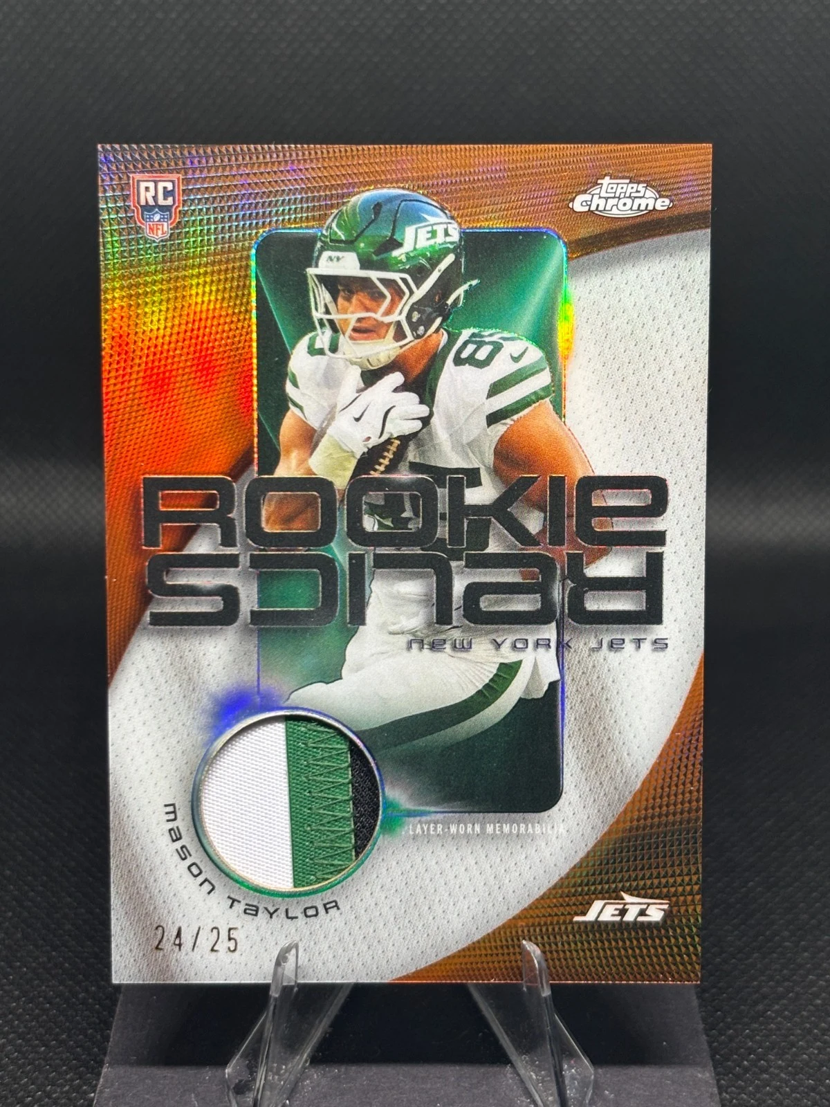 Mason Taylor 2025 Topps Chrome Football card