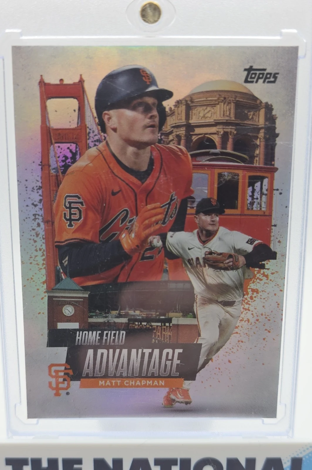 Matt Chapman #HA-11 2025 Topps Series 1 Baseball - Celebration Series Home Field Advantage front