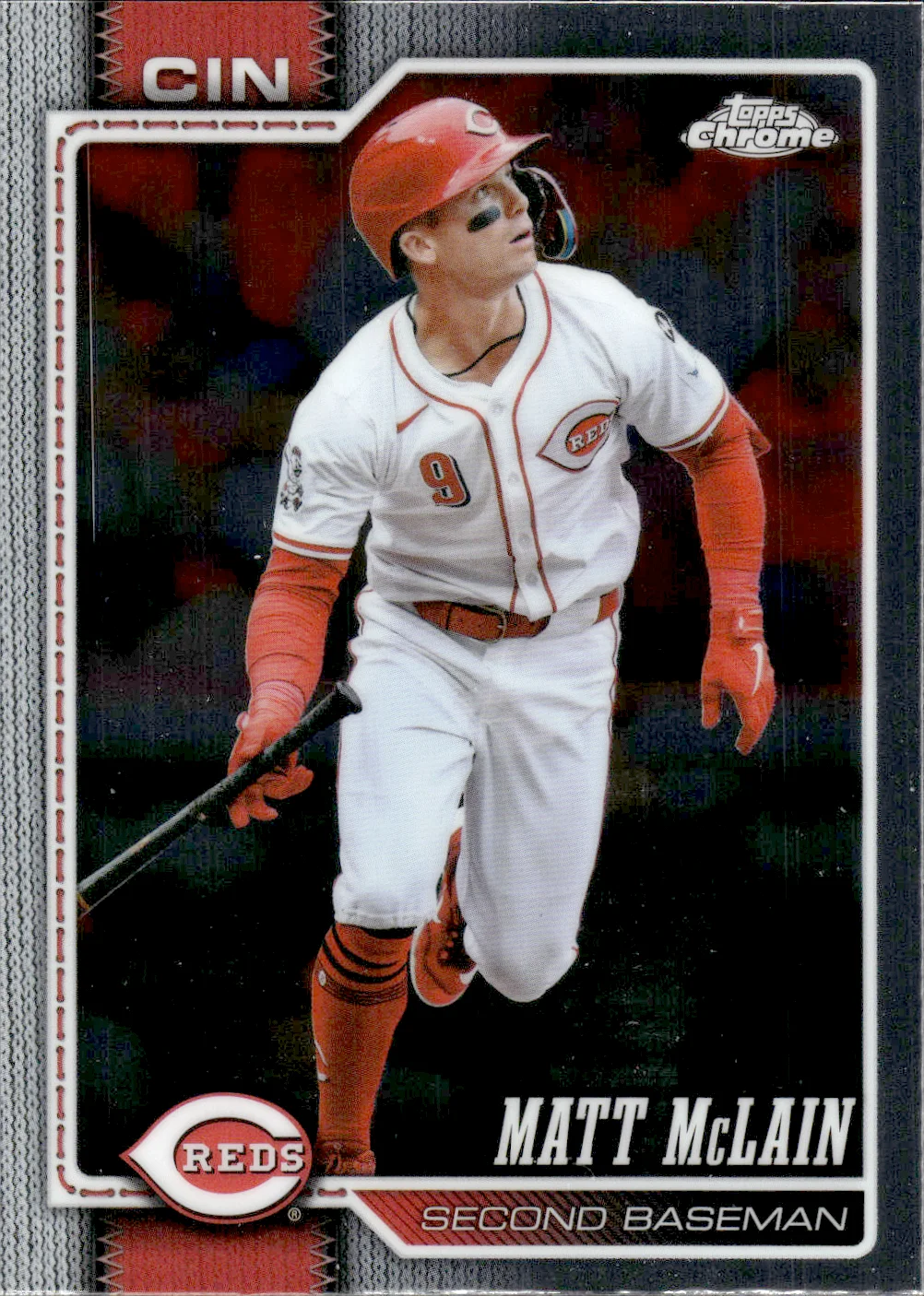 Matt McLain #69 2026 Topps Chrome Baseball baseball card - Front