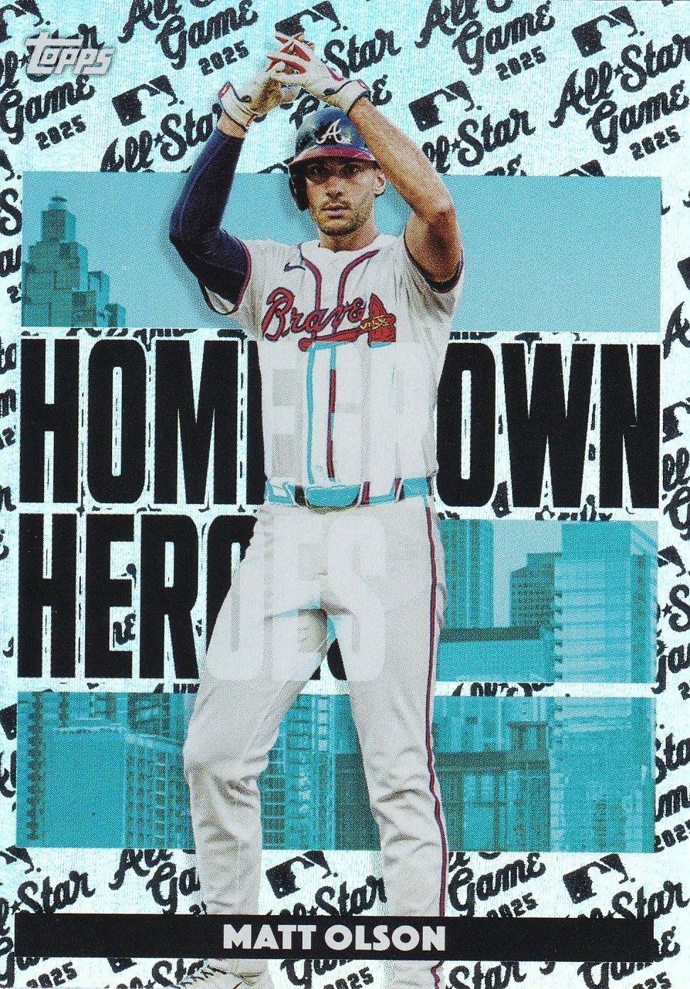 Matt Olson 2025 Topps All Star Game #HH-9 Homegrown Heroes baseball card - Front