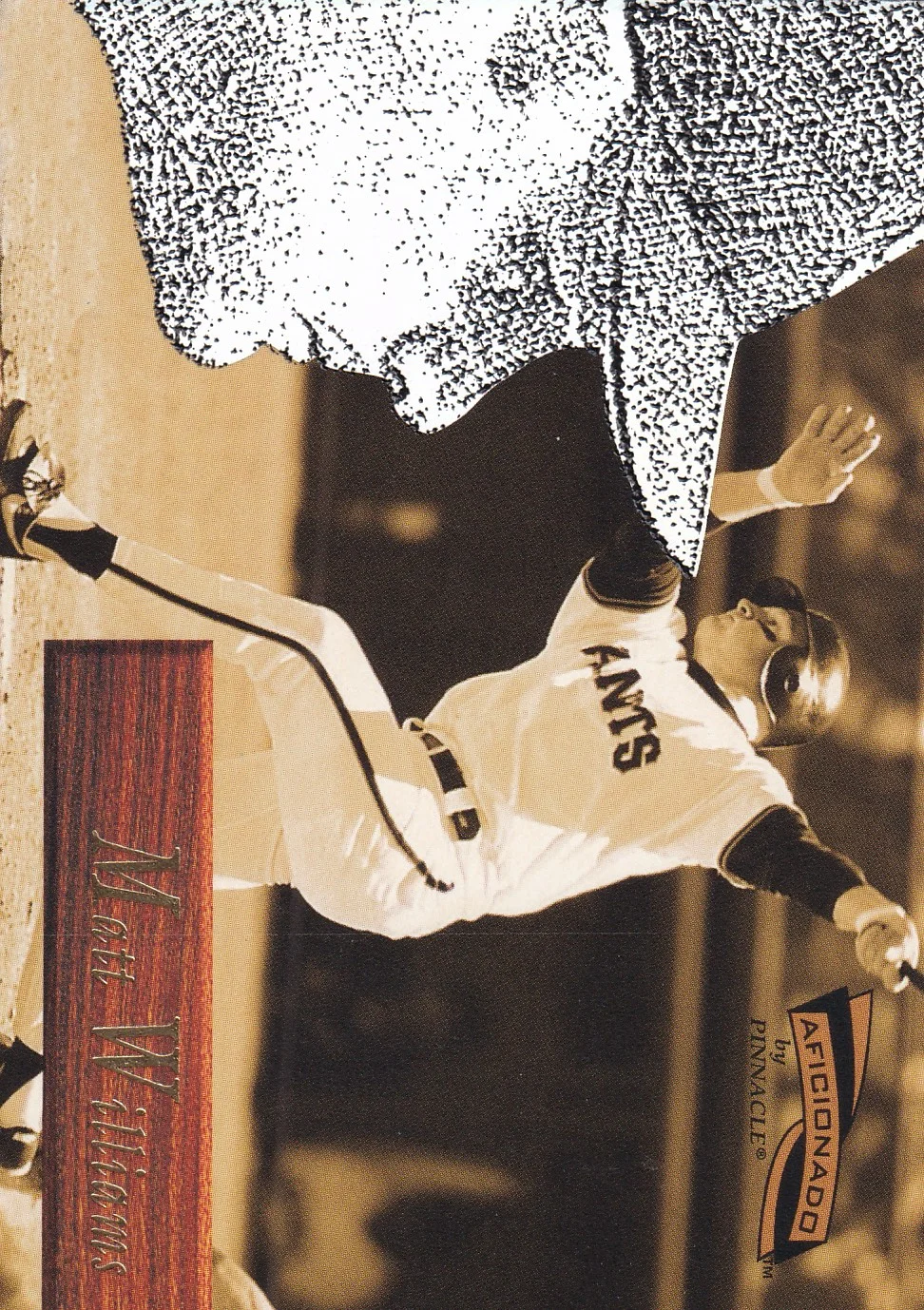 Matt Williams 1996 Pinnacle Aficionado #66 Artist's Proofs baseball card - Front