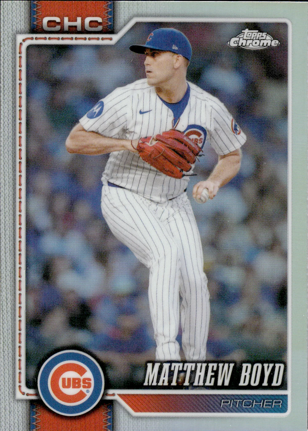Matthew Boyd #256 Refractor 2026 Topps Chrome Baseball baseball card - Front