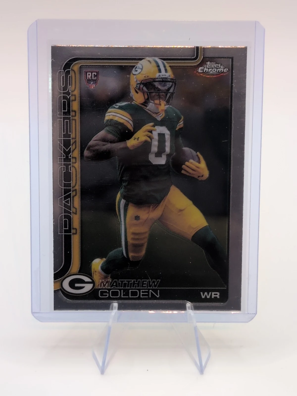 Matthew Golden 2025 Topps Chrome Football card