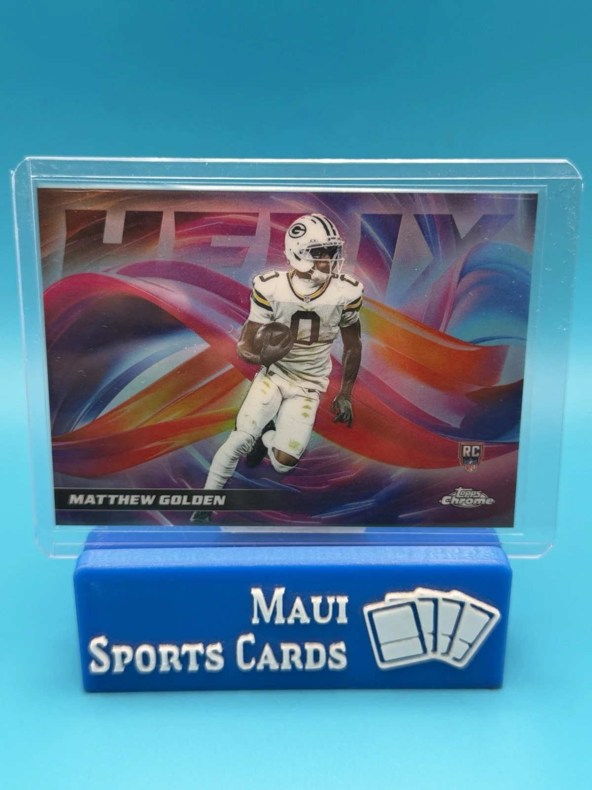 Matthew Golden 2025 Topps Chrome Football card