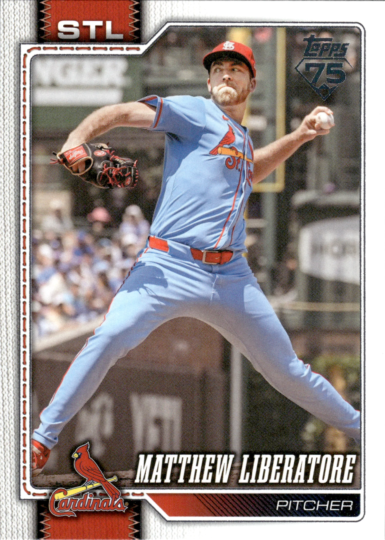 Matthew Liberatore #621 2026 Topps Series 2 baseball card - Front