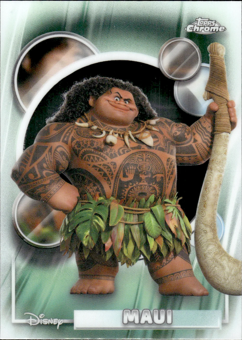 Maui #11 2026 Topps Chrome Disney trading card - Front
