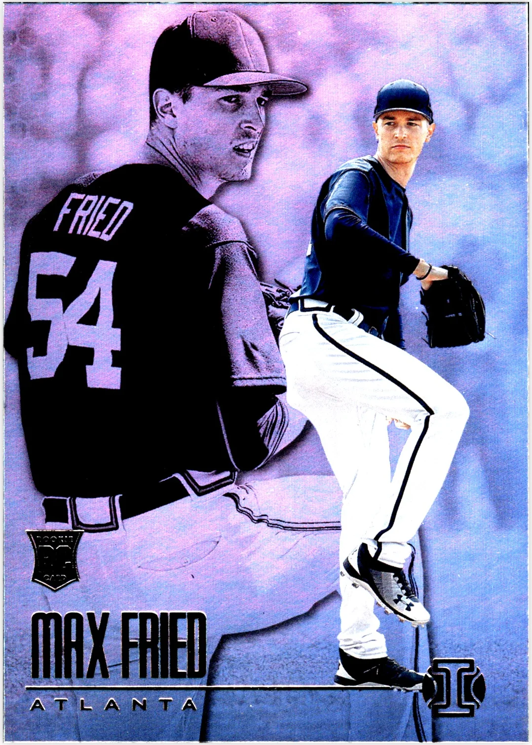 Max Fried 2018 Panini Chronicles #23 Illusions baseball card - Front