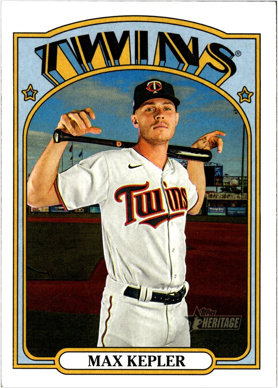 Max Kepler 2021 Topps Heritage #119 baseball card - Front