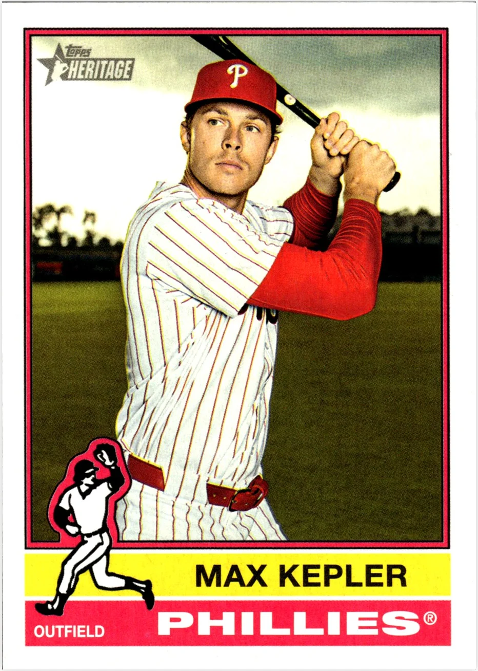 Max Kepler 2025 Topps Heritage #586 baseball card - Front