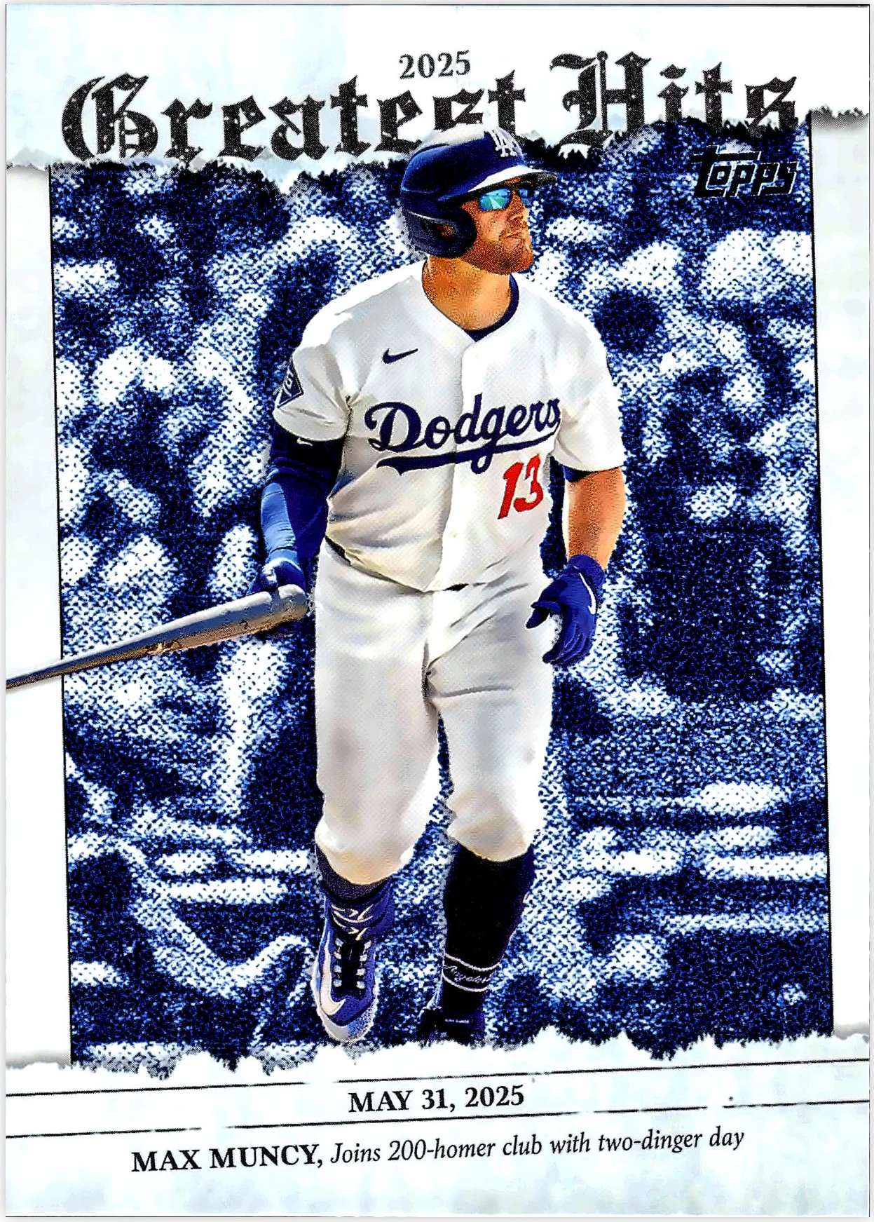 Max Muncy 2026 Topps #GH-24 2025 Greatest Hits baseball card - Front