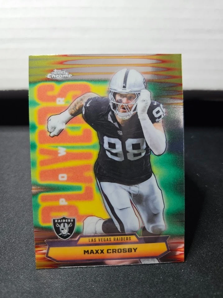 Maxx Crosby 2025 Topps Chrome Football card