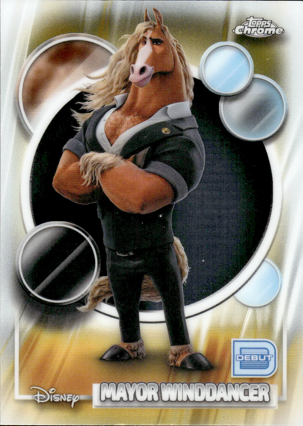 Mayor Winddancer #69 2026 Topps Chrome Disney trading card - Front