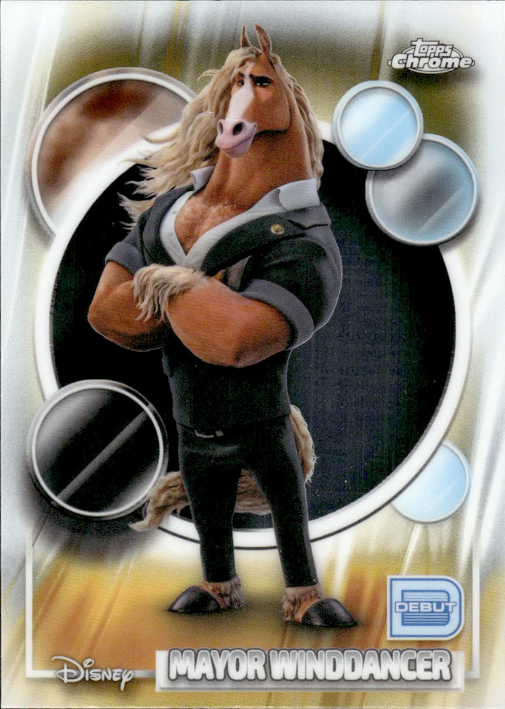 Mayor Winddancer #69 Refractor 2026 Topps Chrome Disney trading card - Front