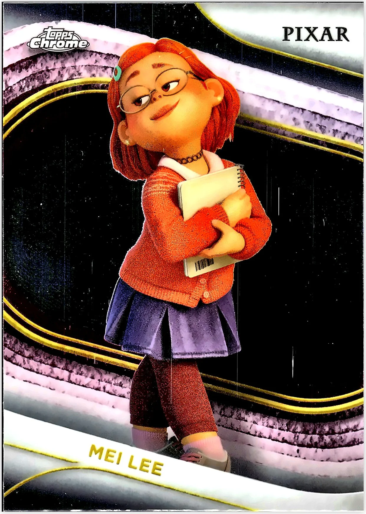 Mei Lee 2025 Topps Chrome Disney #164 trading card - Front