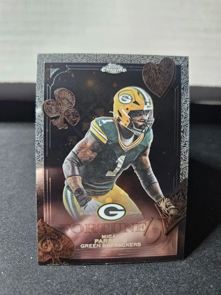 Micah Parsons 2025 Topps Chrome Football card