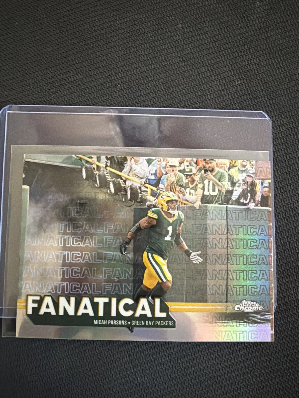 Micah Parsons 2025 Topps Chrome Football card