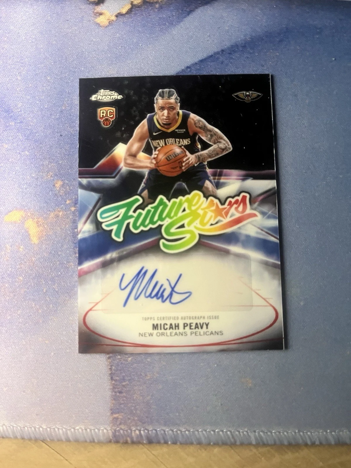 Micah Peavy 2025 Topps Chrome Basketball card