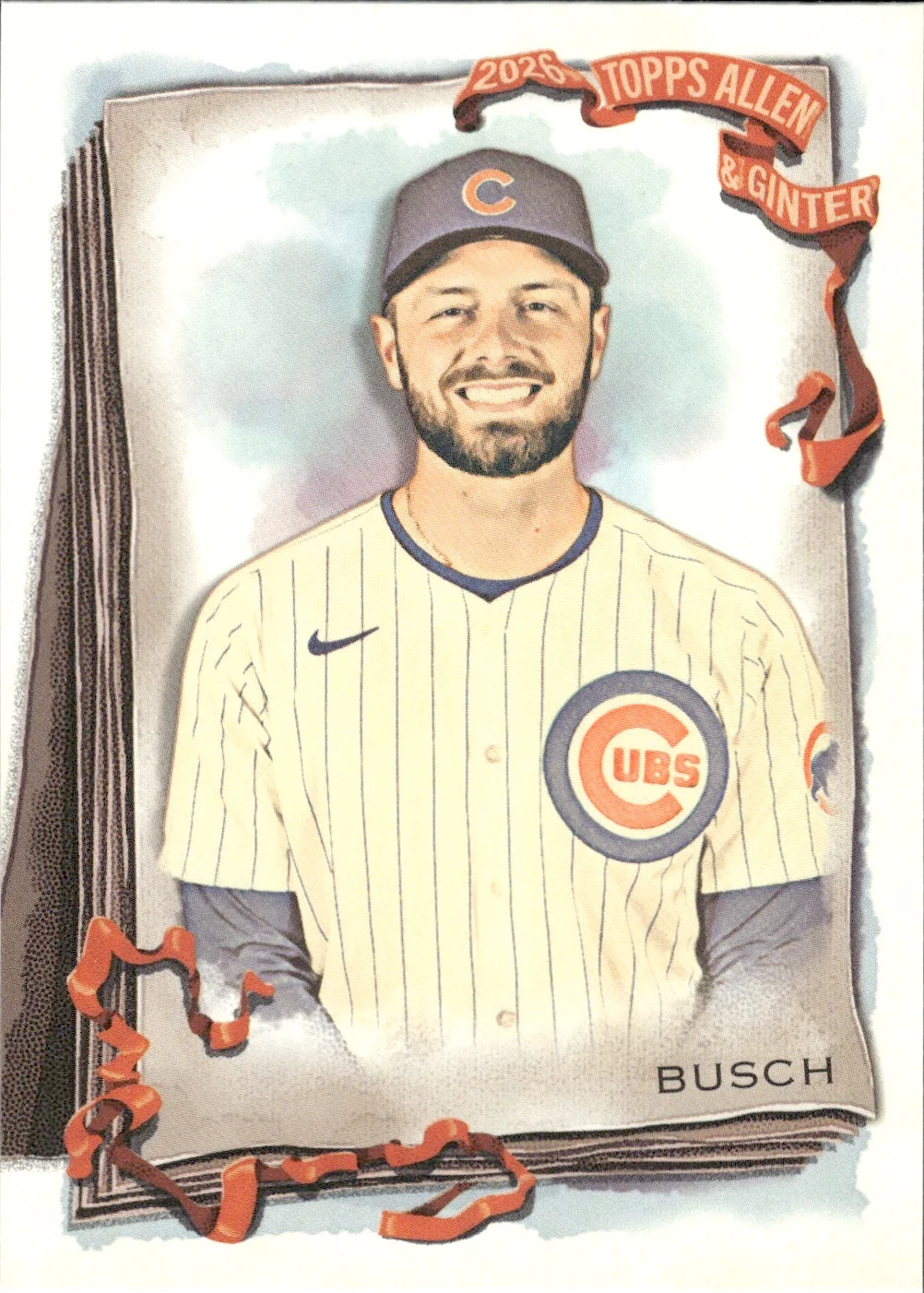 Michael Busch #131 2026 Topps Allen & Ginter trading card - Front