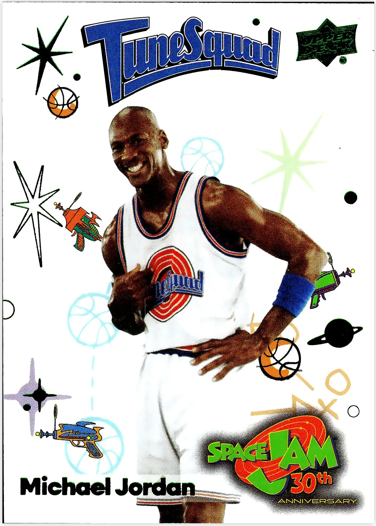 Michael Jordan 2026 Space Jam 30th Anniversary #10 basketball card - Front