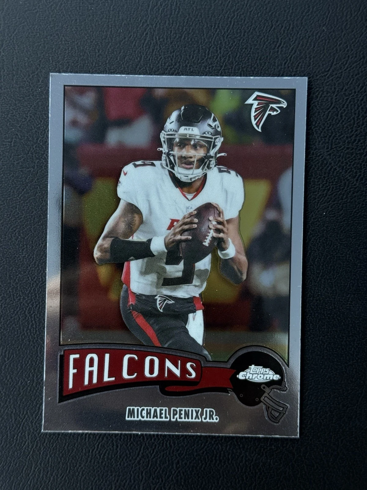 Michael Penix Jr. 2025 Topps Chrome Football card