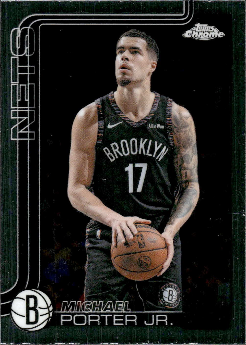Michael Porter Jr. #67 2025 Topps Chrome Update Basketball basketball card - Front