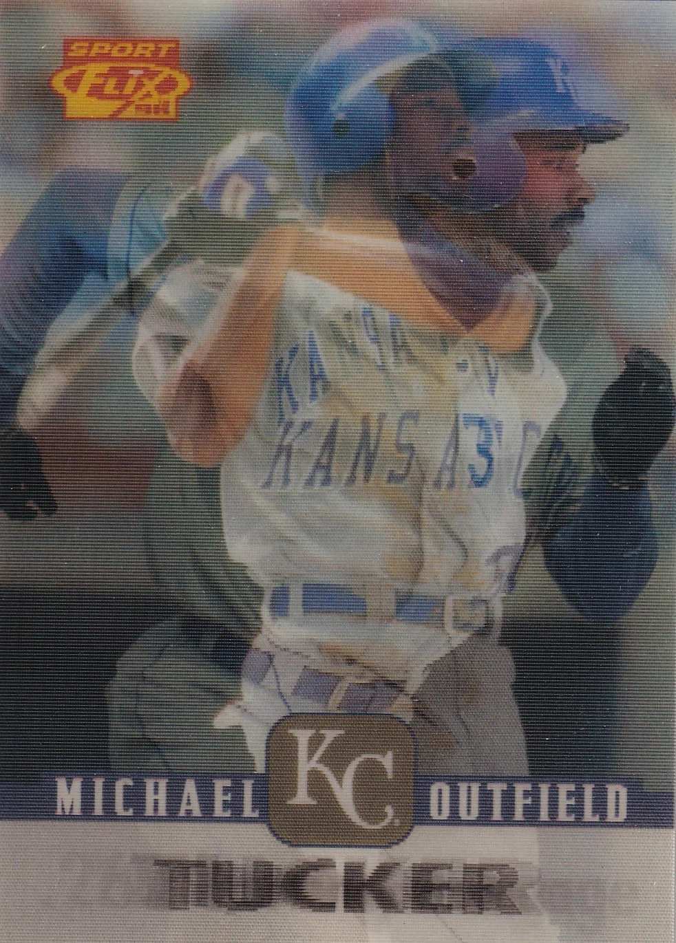 Michael Tucker 1996 Sportflix #44 baseball card - Front