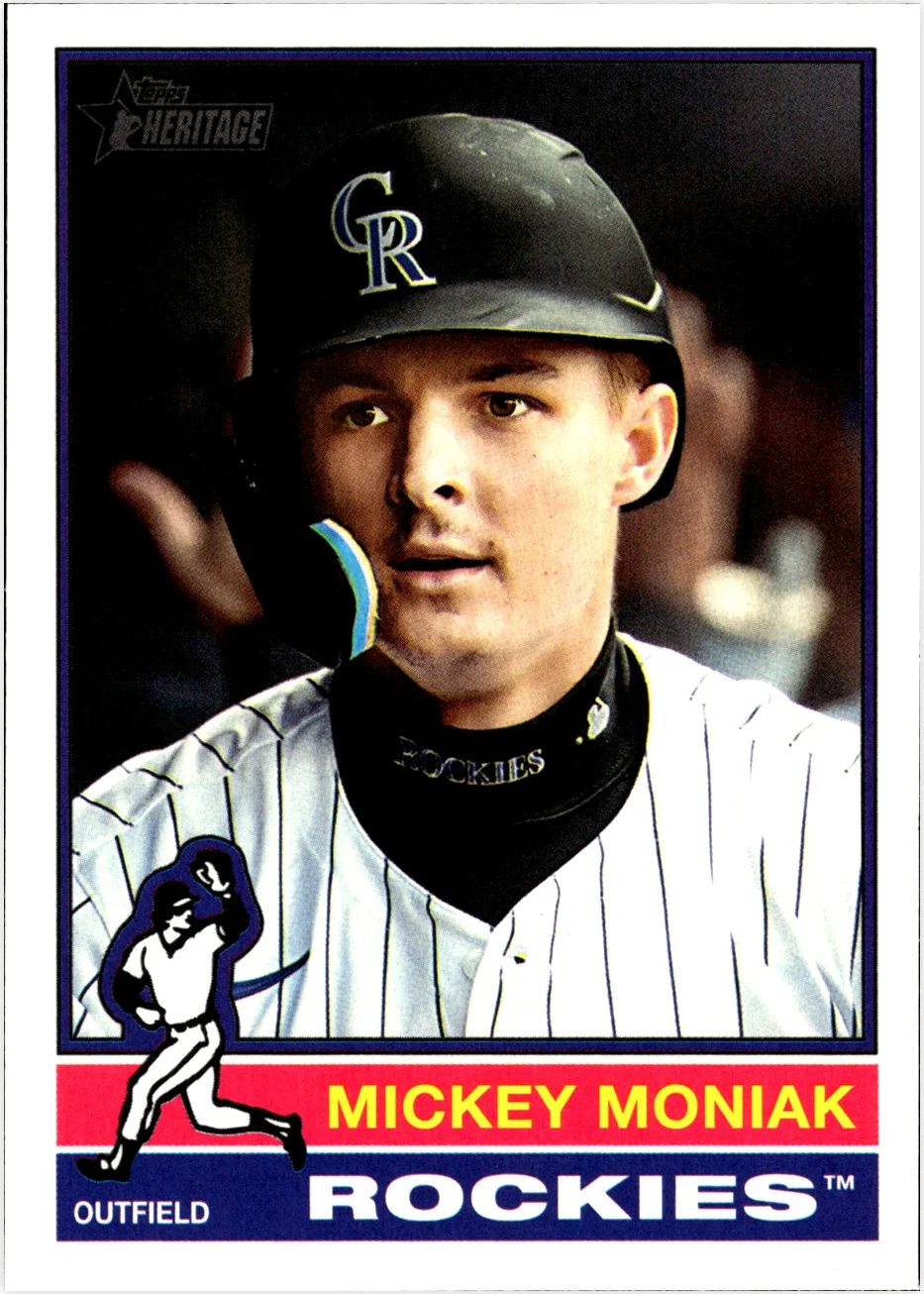 Mickey Moniak 2025 Topps Heritage #565 baseball card - Front