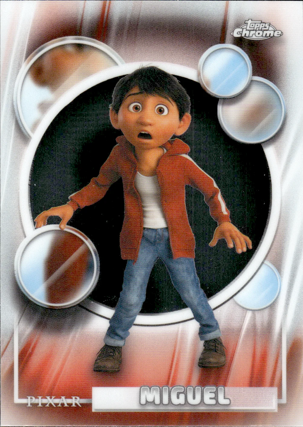 Miguel #122 2026 Topps Chrome Disney trading card - Front