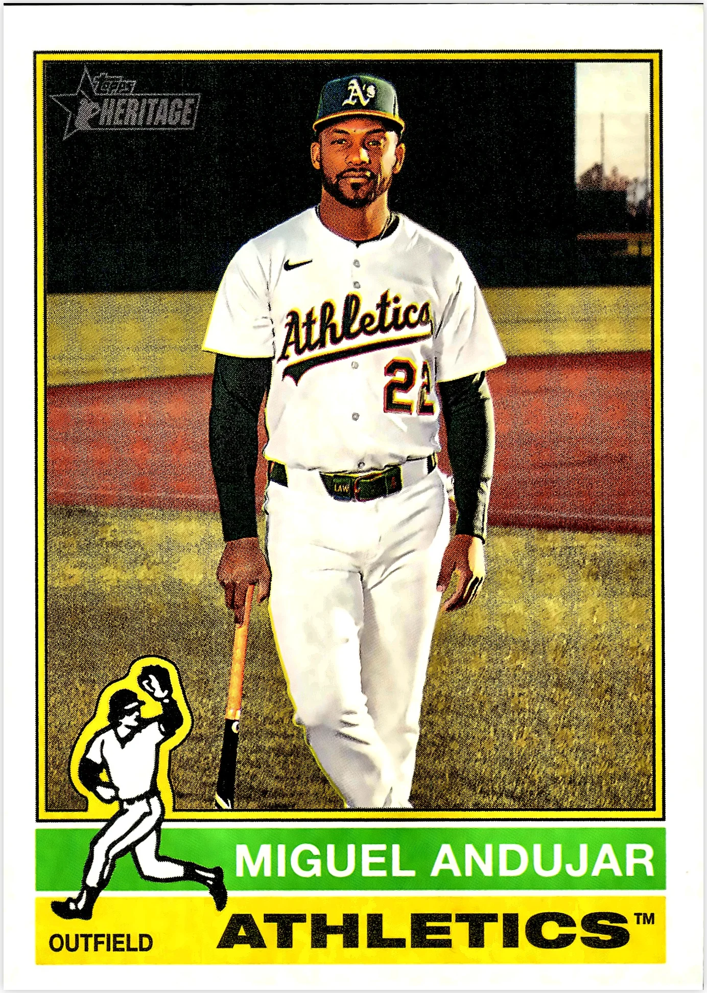 Miguel Andujar 2025 Topps Heritage #677 baseball card - Front