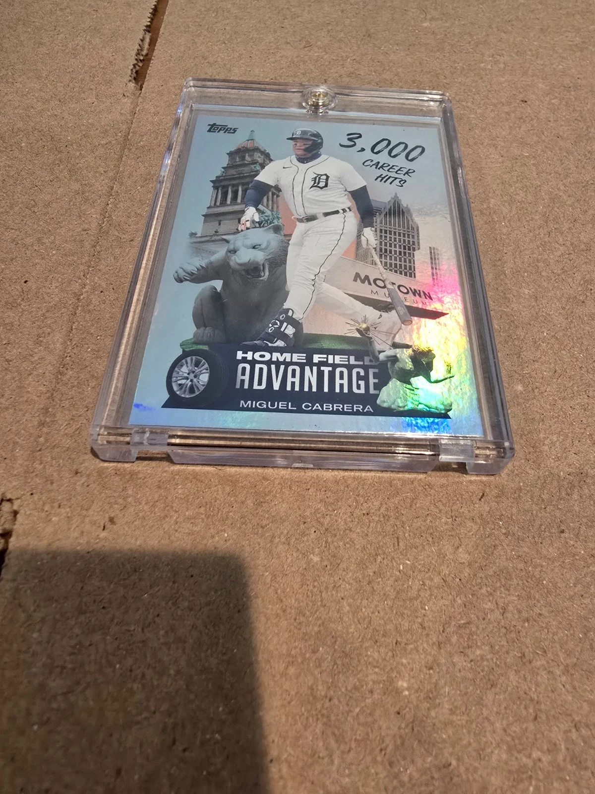 Miguel Cabrera #LHA-14 2022 Topps Update Series Baseball Legendary Home Field Advantage front