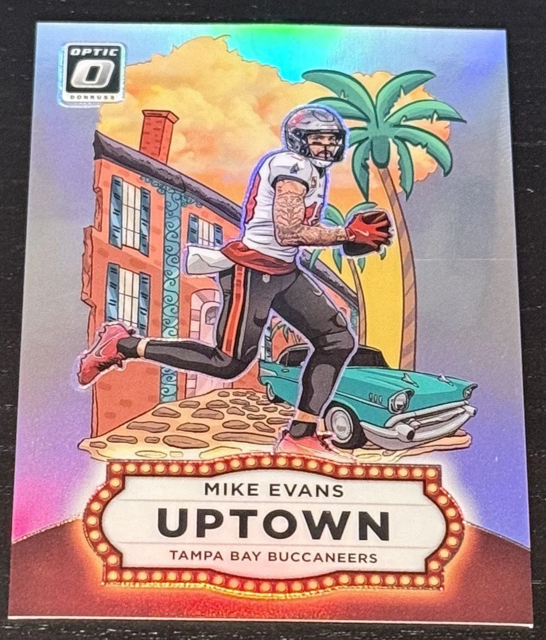 Mike Evans 2025 Donruss Optic Football card