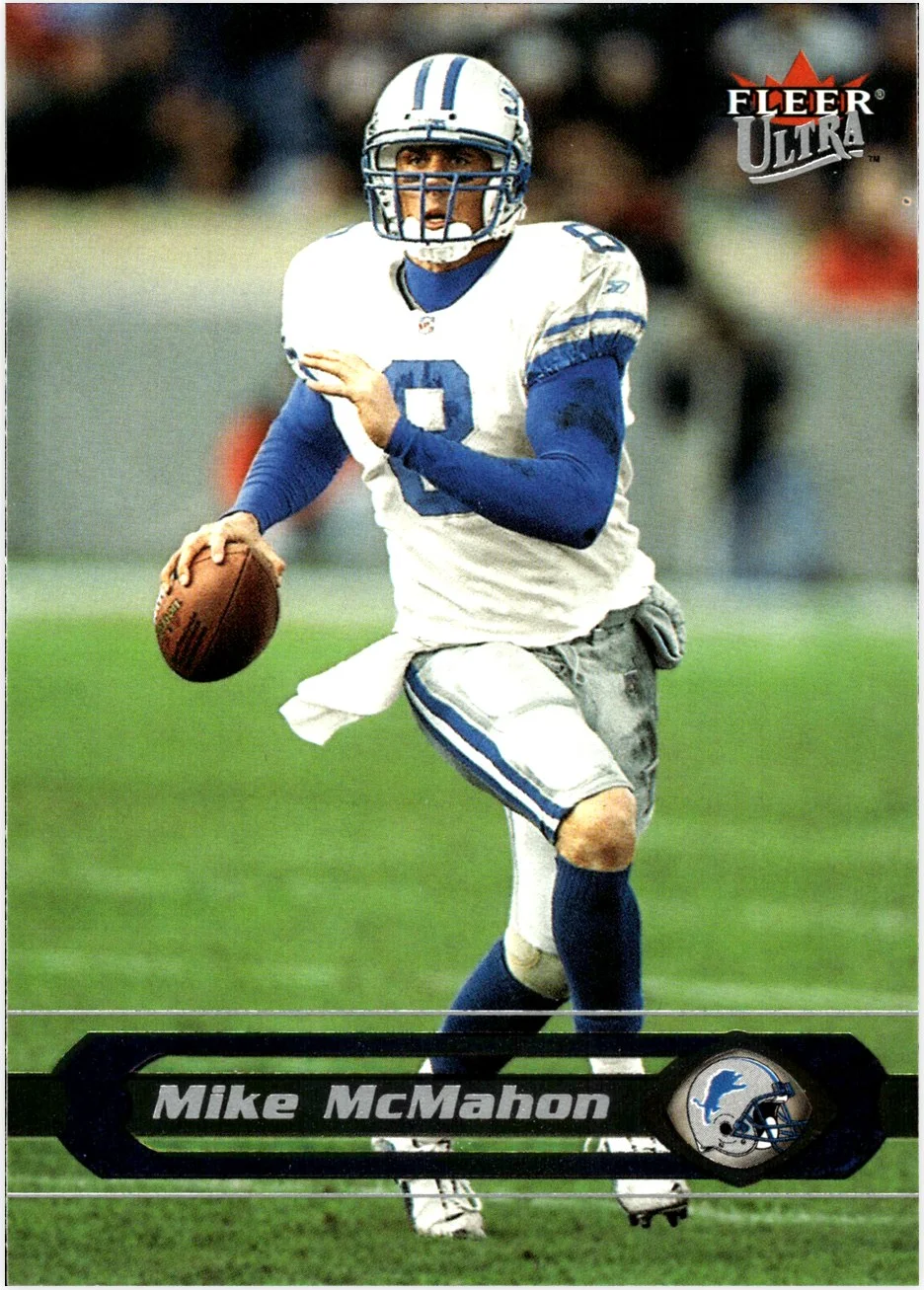 Mike McMahon 2002 Ultra #68 football card - Front