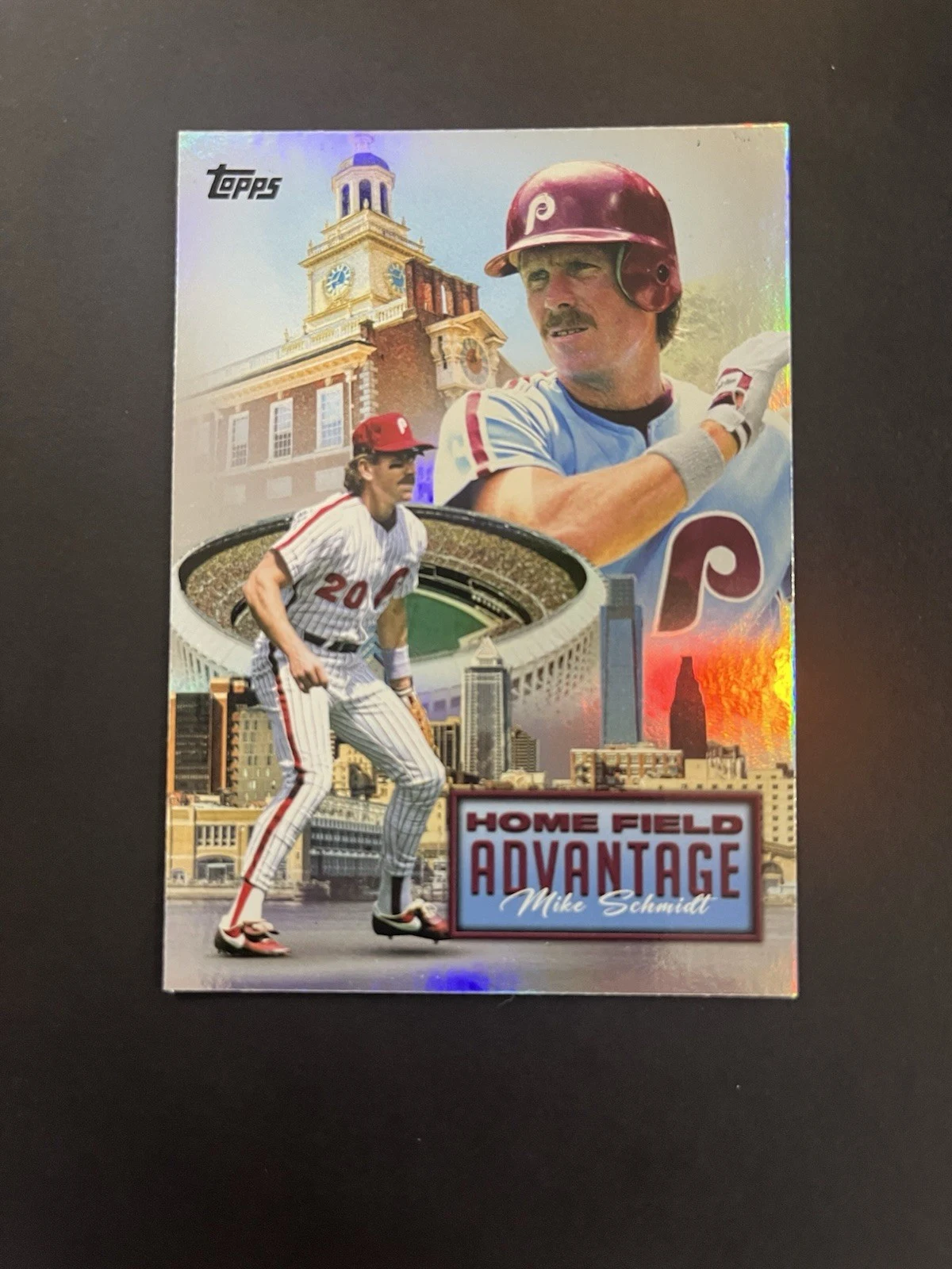 Mike Schmidt #LHA-1 2024 Topps Baseball Legendary Home Field Advantage front