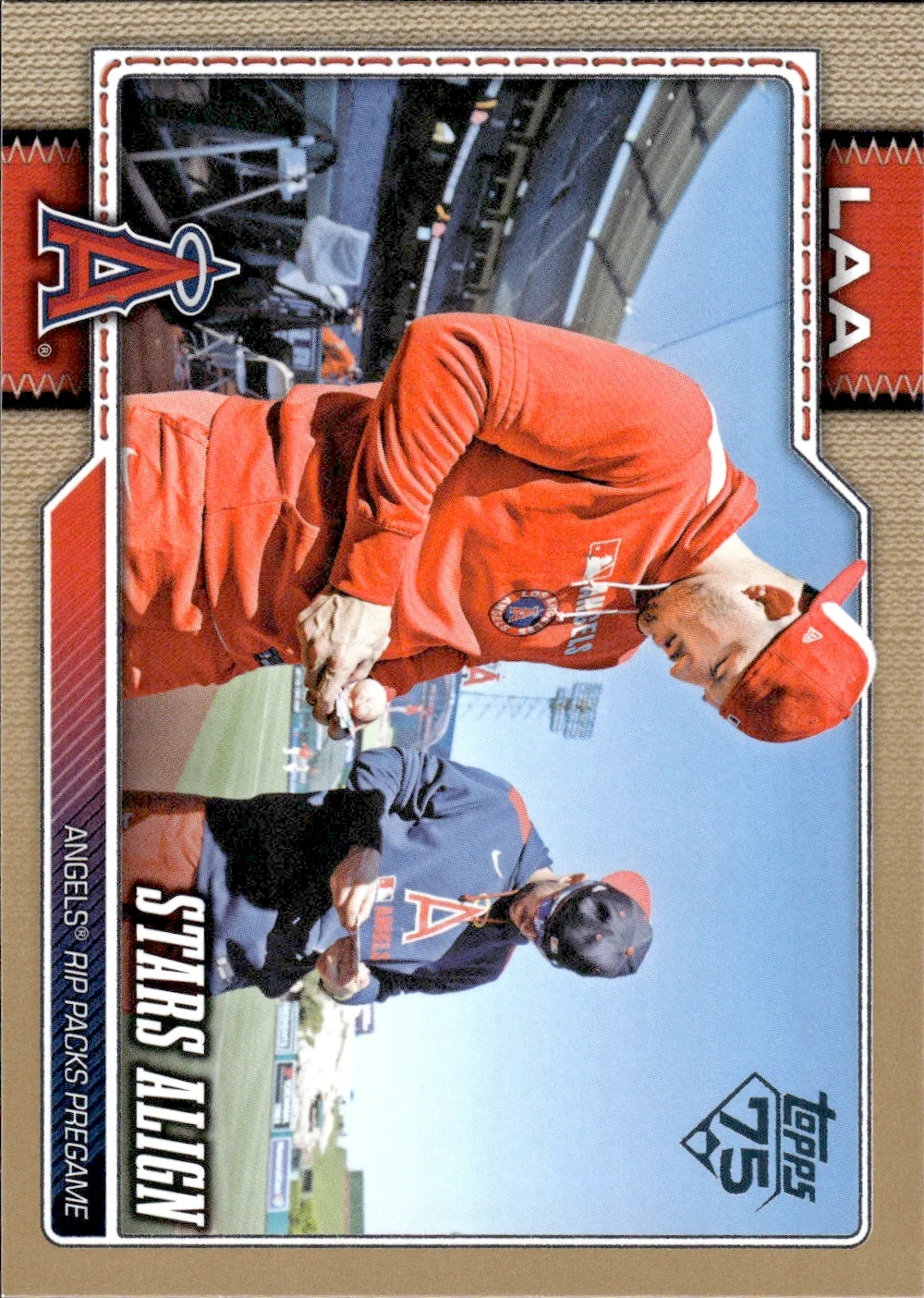 Mike Trout #517 Gold /2026 2026 Topps Series 2 Baseball baseball card - Front