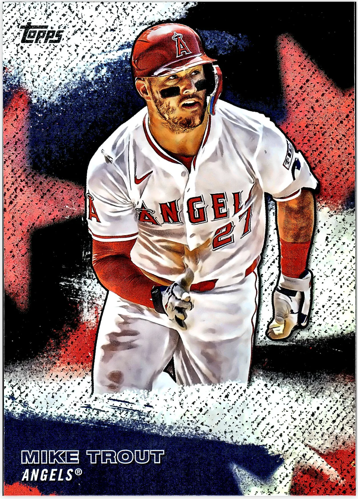 Mike Trout 2026 Topps #SMLB-7 Stars of MLB baseball card - Front