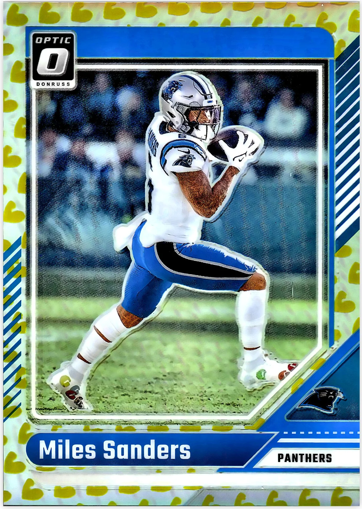 Miles Sanders 2024 Donruss Optic #27 Flex football card - Front