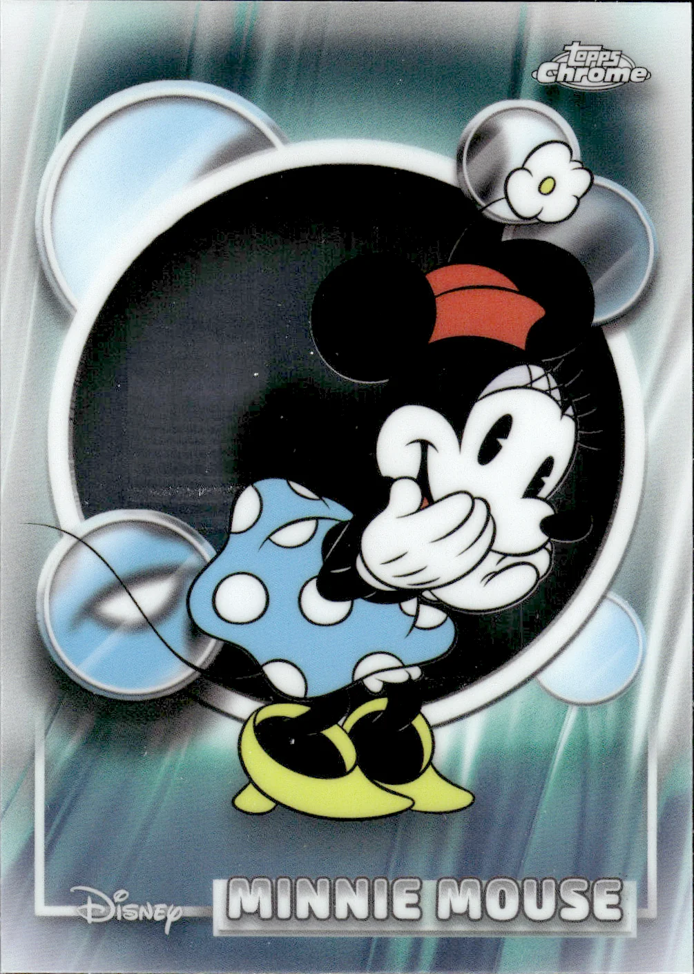 Minnie Mouse #51 2026 Topps Chrome Disney trading card - Front