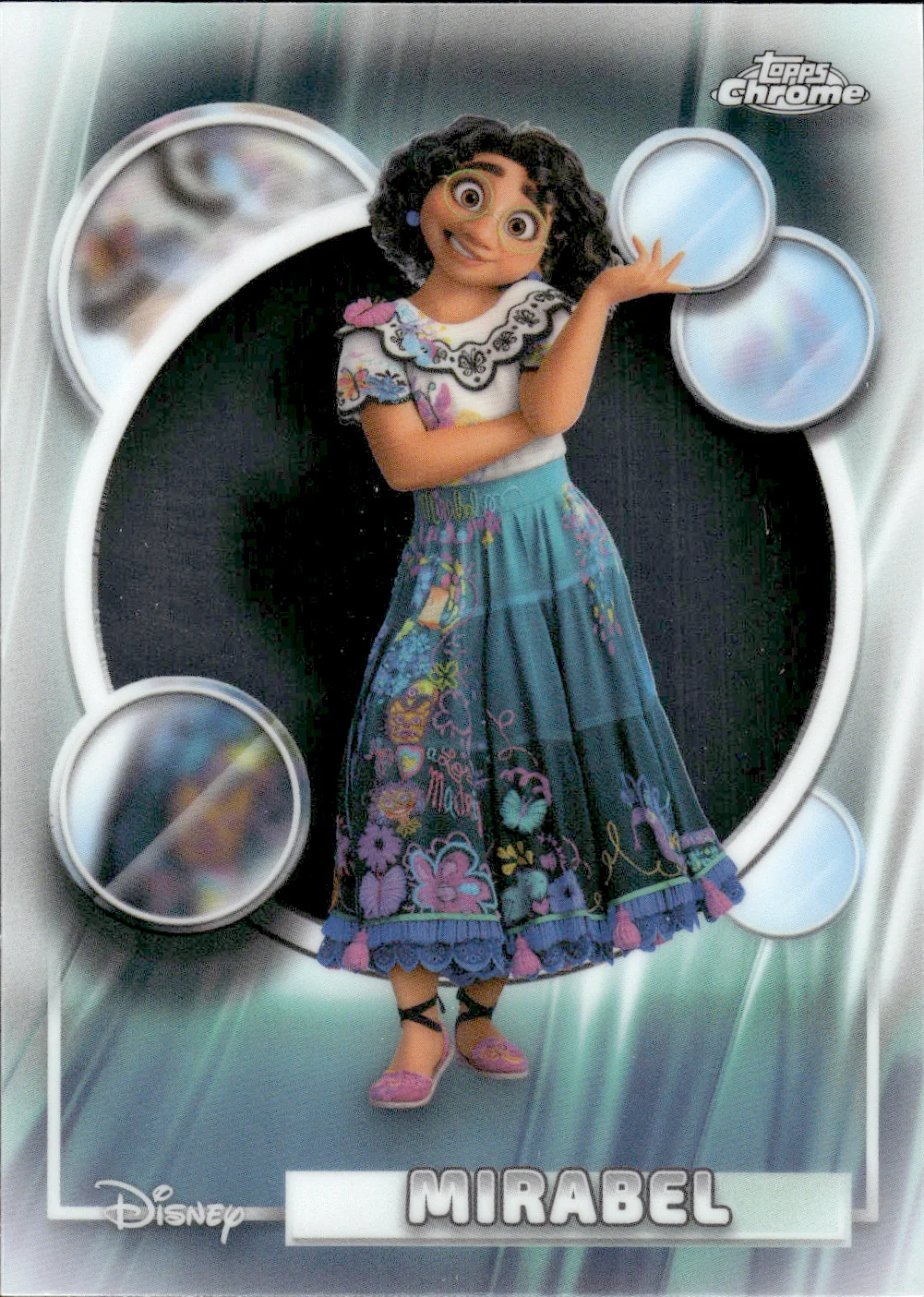 Mirabel #5 2026 Topps Chrome Disney trading card - Front
