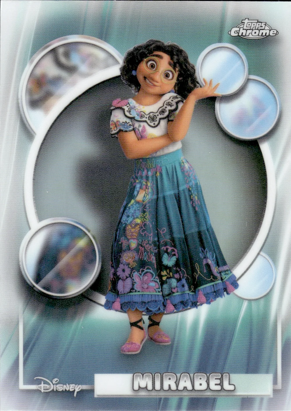 Mirabel #5 Refractor 2026 Topps Chrome Disney trading card - Front