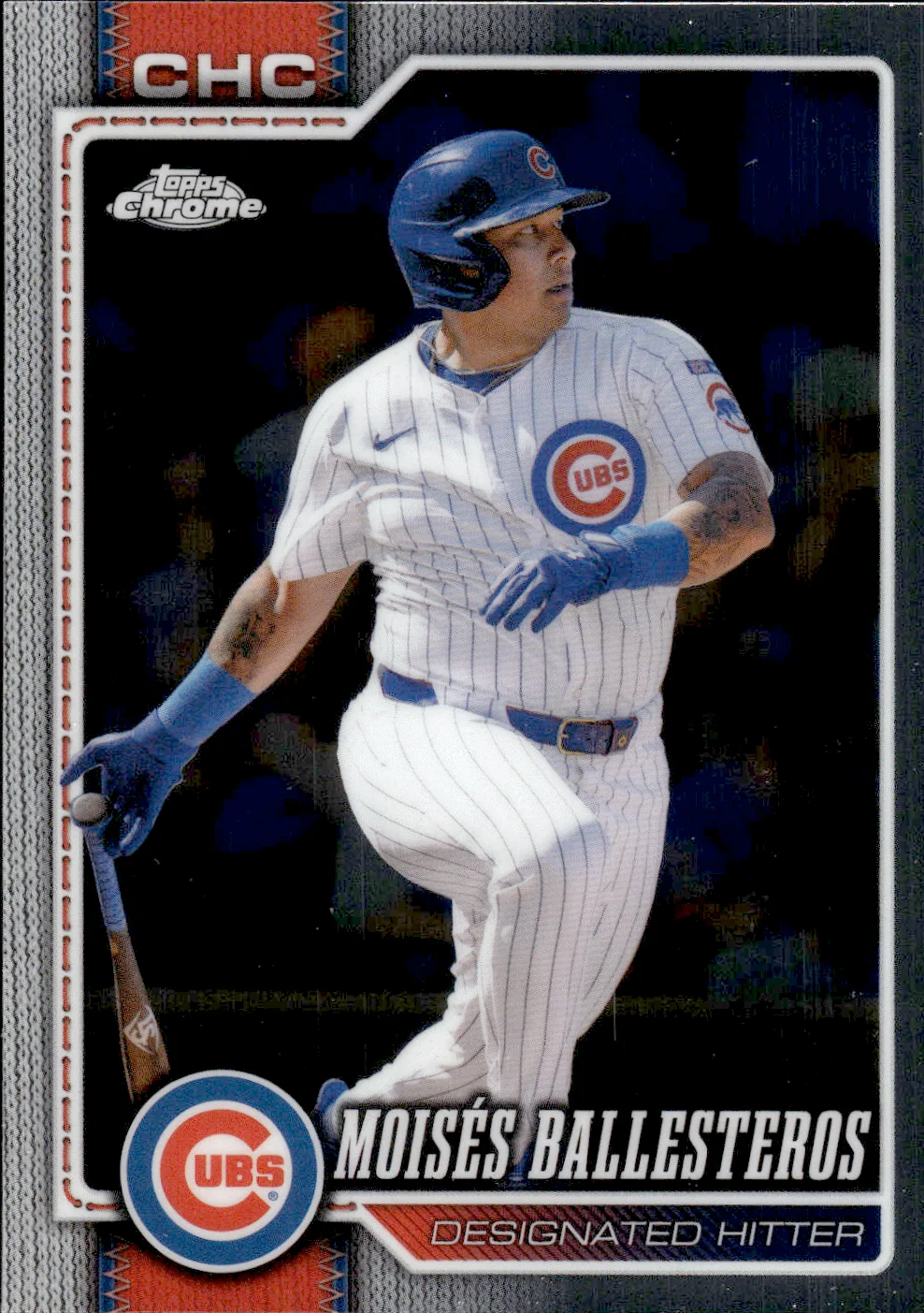 Moises Ballesteros #264 2026 Topps Chrome Baseball baseball card - Front