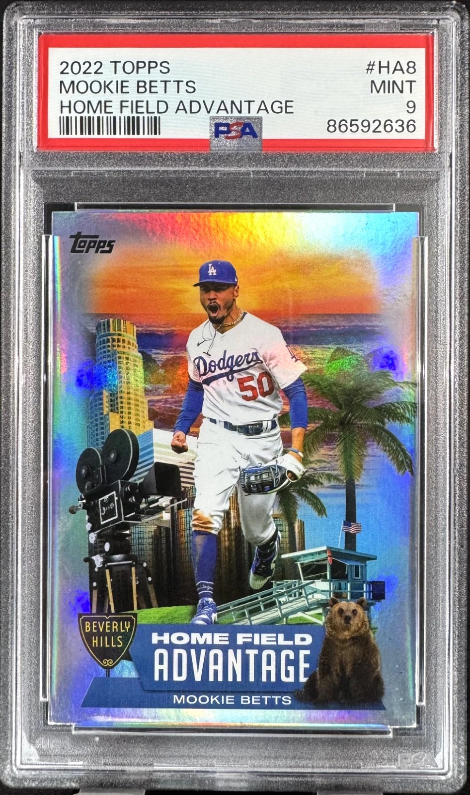 Mookie Betts #HA-8 2022 Topps Baseball Home Field Advantage front