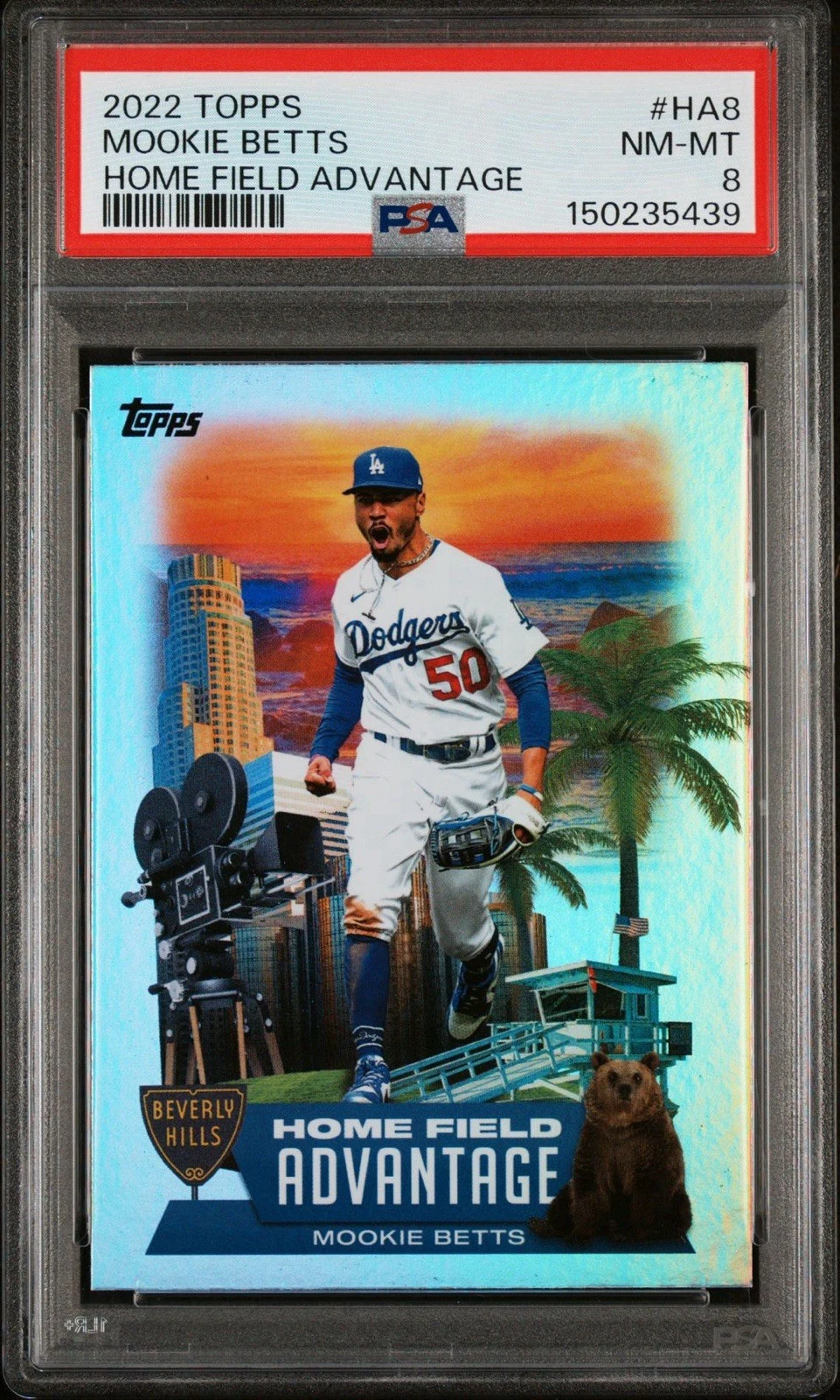 Mookie Betts #HA-8 2022 Topps Baseball Home Field Advantage front