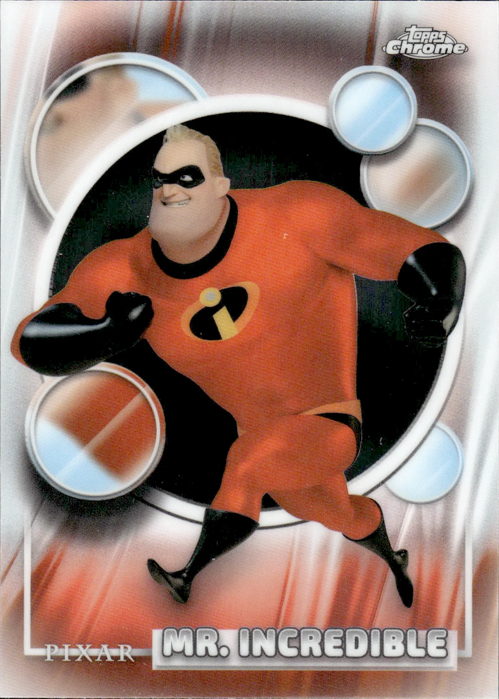 Mr. Incredible #126 2026 Topps Chrome Disney trading card - Front