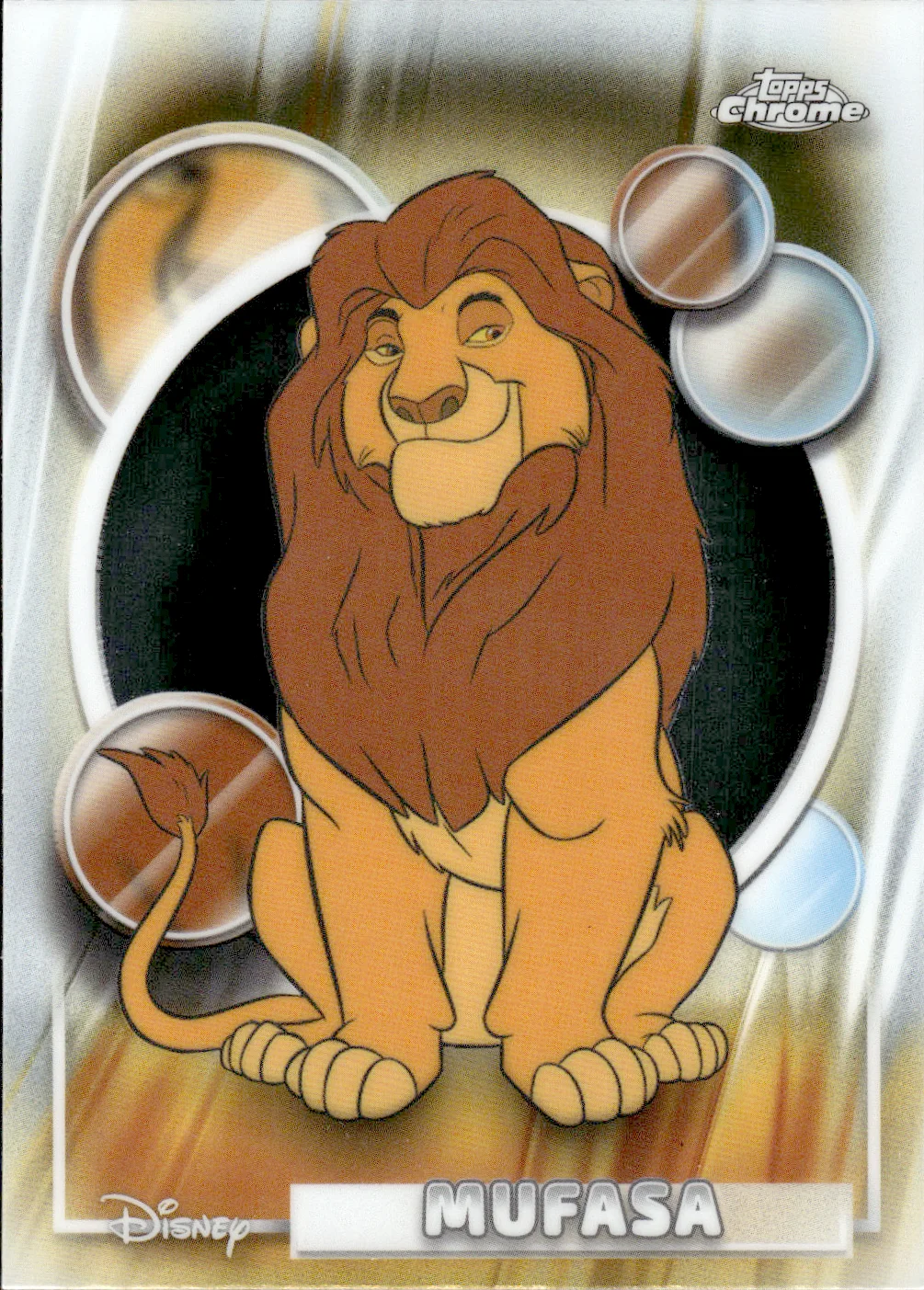 Mufasa #164 2026 Topps Chrome Disney trading card - Front