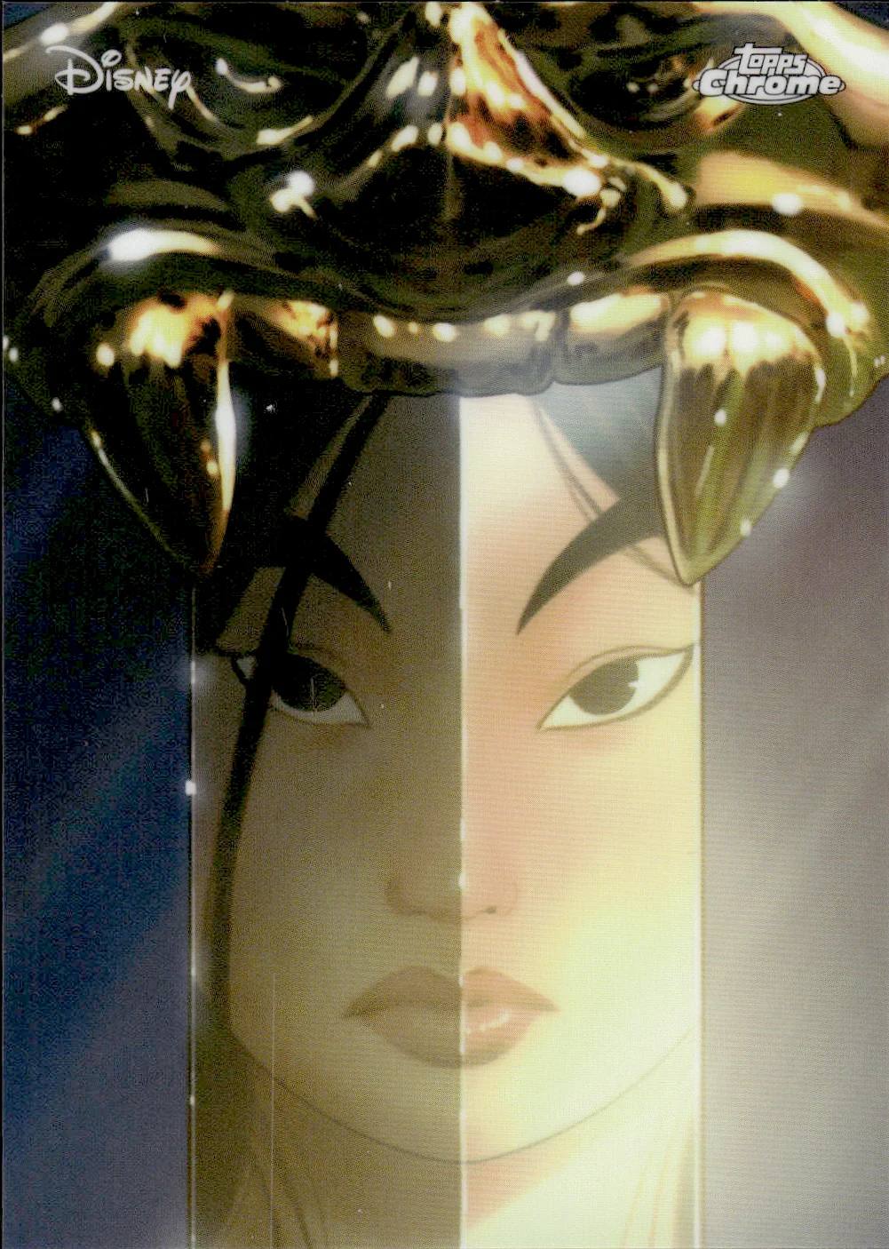 Mulan #R-3 2026 Topps Chrome Disney Non-Sports Disney Reflections trading card - Front