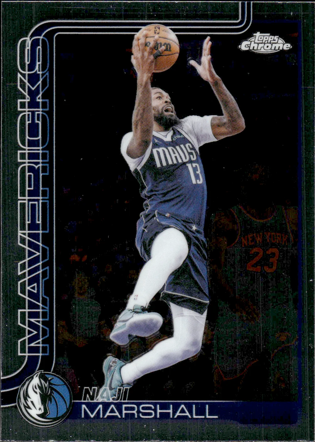Naji Marshall #120 2025 Topps Chrome Update Basketball basketball card - Front