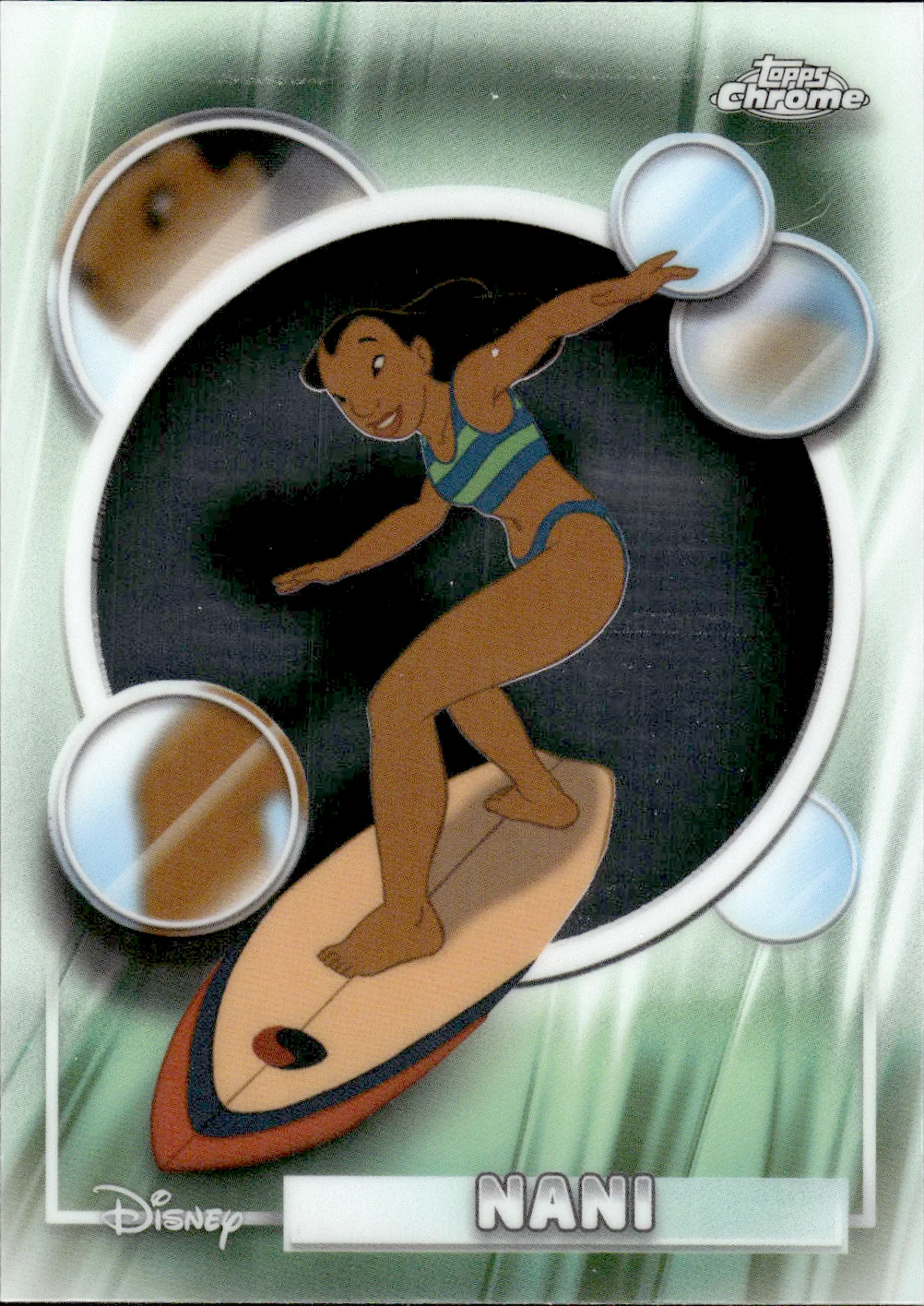 Nani #151 2026 Topps Chrome Disney trading card - Front