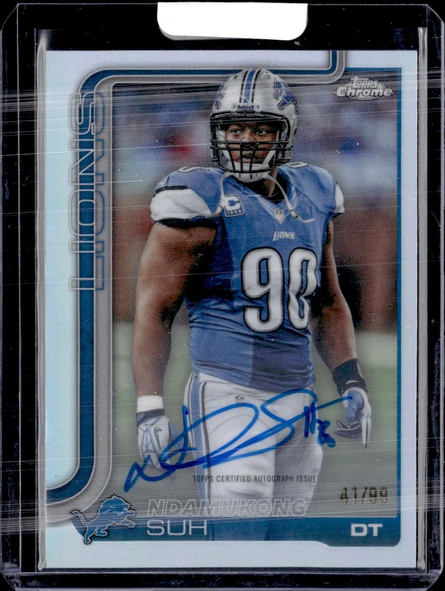 Ndamukong Suh 2025 Topps Chrome Football card